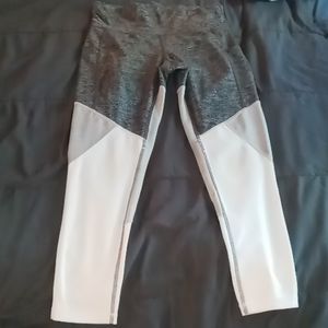 Gray,wight and light gray leggings